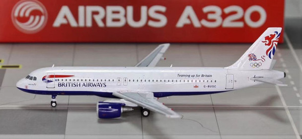 C0006 | Panda Models 1:400 | Airbus A320-100 British Airways G-BUSC