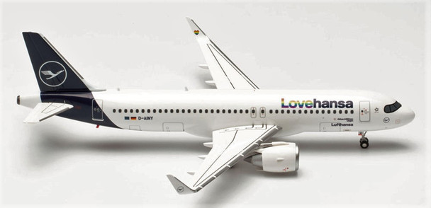 572743 | Herpa Wings 1:200 | Airbus A320neo Lufthansa D-AINY, 'Lovehansa', Lingen