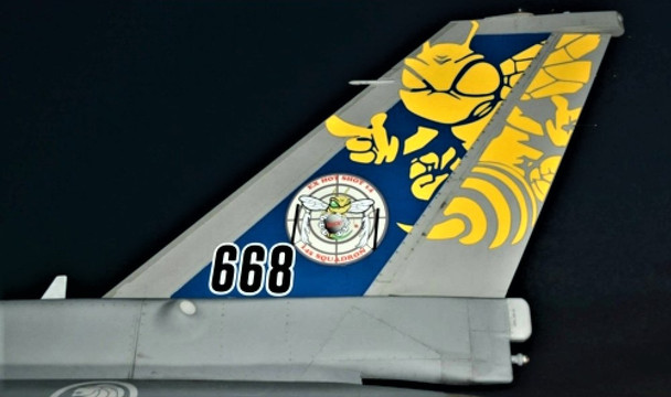 HA38026 | Hobby Master Military 1:72 | F-16D Exercise Hot Shot 2014 | is due: November-2023