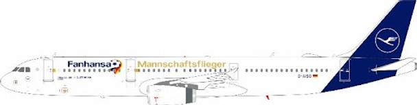 JF-A321-024 | JFox Models 1:200 | Airbus A321-231 Lufthansa Fanhansa Mannschaftsflieger D-AISQ  | is due: June-2023