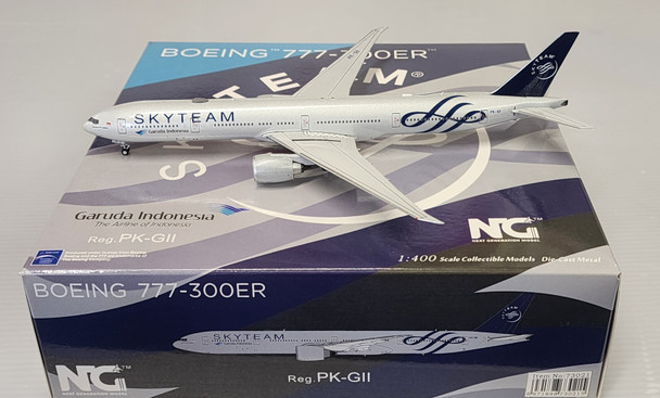 NG73021 | NG Models 1:400 | Boeing 777-300ER Garuda Indonesia 777-300ER PK-GII (skyteam)