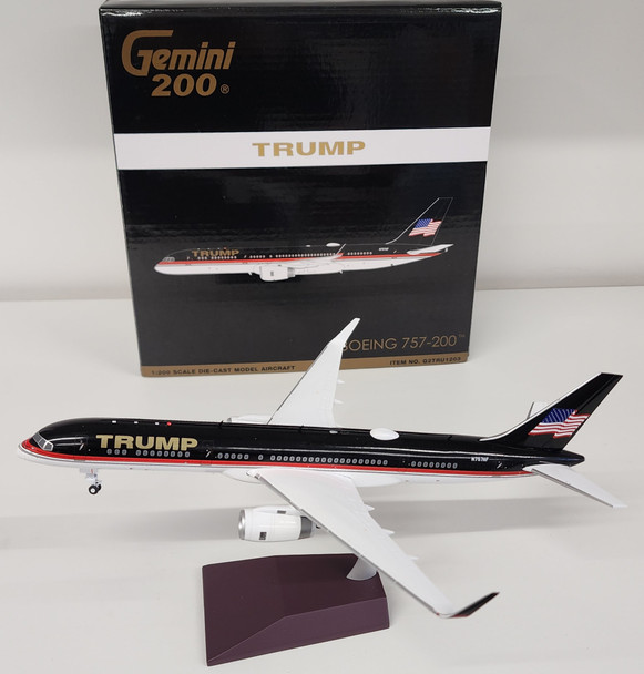 G2TRU1203 | Gemini200 1:200 | Boeing 757-200W Trump N757AF (with stand)