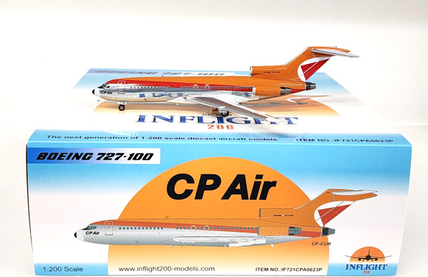 IF721CPA0623P | InFlight200 1:200 | Boeing 727-17 CP Air CF-CUR with stand