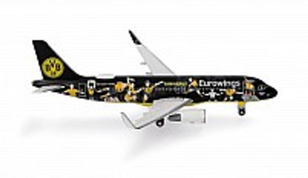 536981 | Herpa Wings 1:500 | Airbus A320 Eurowings BVB Fanairbus D-AEWM