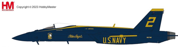 HA5121C | Hobby Master Military 1:72 | F/A-18E Blue Angels No.2 airplane, US Navy, 2021 | is due: March 2024