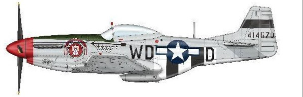 HA7750 | Hobby Master Military 1:48 | North American P-51D Mustang 333FS/4 FG | is due: May 2024