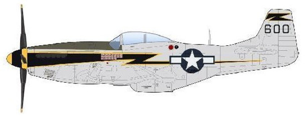HA7751 | Hobby Master Military 1:48 | N.A. P-51D Mustang USAF 118TRS/23FG | is due: May 2024