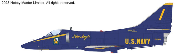 HA1438 | Hobby Master Military 1:72 | Douglas A4F Skyhawk 'Blue Angels 1' | is due: May 2024