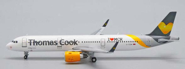 XX4431 | JC Wings 1:400 | Airbus A321 Thomas Cook G-TCDM, 'I Love MCR'