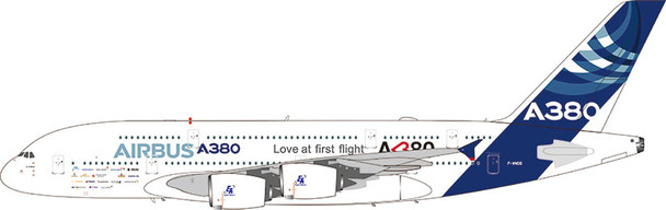 AV4188 | Aviation 400 1:400 | Airbus A380-861 Airbus House F-WWDD detachable gear | is due: December 2023