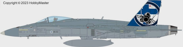 HA3582 | Hobby Master Military 1:72 | FA-18C Finnish Ari Force RIAT 2023 HN-411, Finnish Air Force, RAF Fairford, July 2023 | is due: June 2023