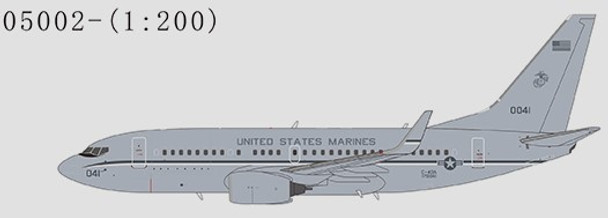 NG05002 | NG Models 1:200 | Boeing C-40A Clipper (737) US Marine Corps 170041