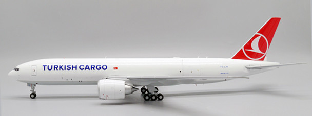 EW277L002C | JC Wings 1:200 | Boeing 777F Turkish Cargo Interactive Series Reg: TC-LJR With Stand