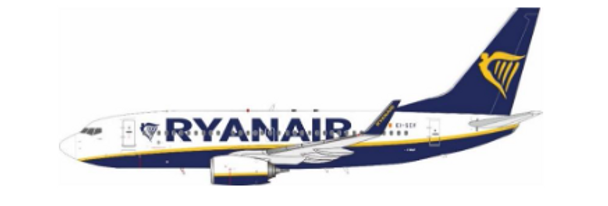 JF-737-7-001 | JFox Models 1:200 | Boeing 737-73S (WL) Ryanair EI-SEV | is due: April 2024
