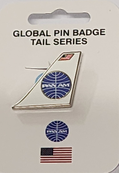 PINPANAM | ARD Souvenirs Pin Badges | Tail Pin - Pan Am