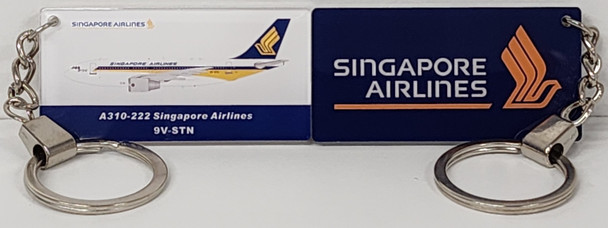 AKR008 | Key Rings | Acrylic Keyring - Singapore Airlines Airbus A310-222B 9V-STN