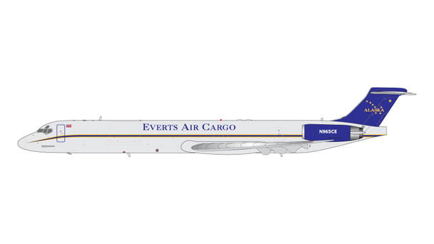 GJVTS2067 | Gemini Jets 1:400 1:400 | MD-80SF EVERTS AIR CARGO N965CE | is due: April 2024