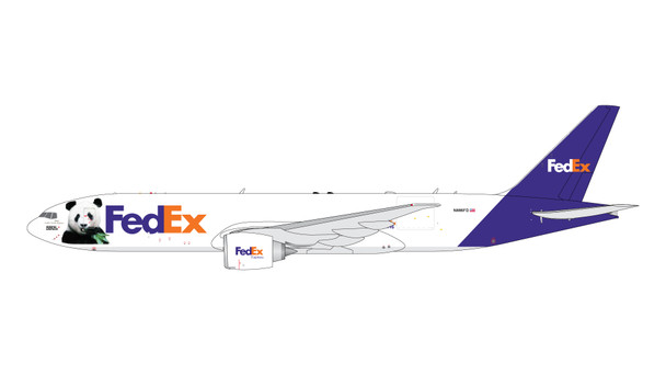 GJFDX2263 | Gemini Jets 1:400 1:400 | Boeing 777F FEDEX EXPRESS N886FD FEDEX PANDA EXPRESS | is due: April 2024