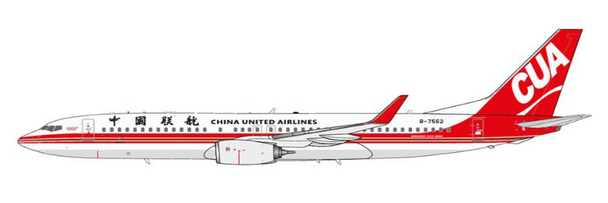 KJ-B738-057 | Blue Box 1:200 | Boeing 737-89P China United Airlines B-7562 | is due: May 2024