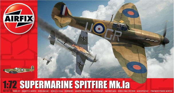 A01071B | Airfix 1:72 | Airfix kit - Supermarine Spitfire Mk.1a 1:72 scale