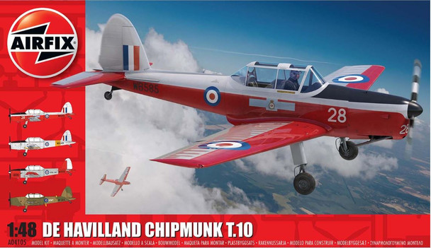 A04105 | Airfix 1:48 | Airfix kit - DeHavilland Chipmunk T.10 1:48 scale