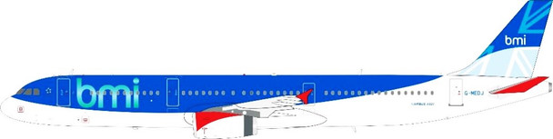 JF-A321-042 | JFox Models 1:200 | Airbus A321-231 BMI British Midland G-MEDJ | is due: May 2024