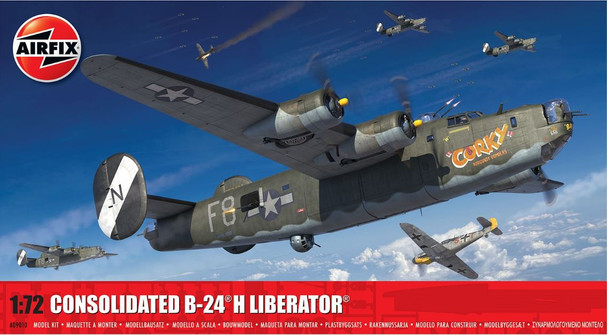 A09010 | Airfix 1:72 | Airfix kit - Consolidated B-24H Liberator 1:72 scale
