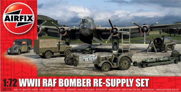 A05330 | Airfix 1:72 | Airfix kit - WWII RAF Bomber re-supply set 1:72 scale