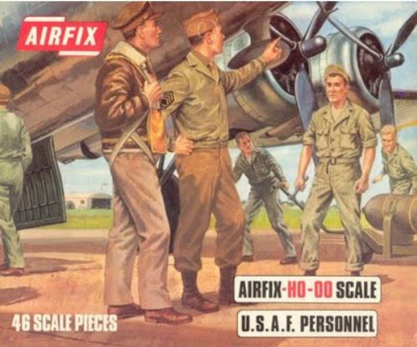 01748-8 | Airfix Miscellaneous | Airfix vintage kit - USAF Personnel HO/OO scale