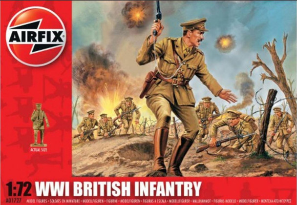 A01727 | Airfix 1:72 | Airfix kit - WWI British Infantry 1:72 scale