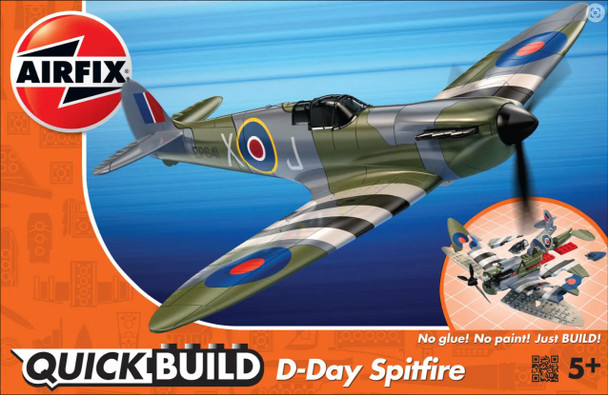 J6045-R1 | Airfix No set scale | Airfix Quickbuild kit - D-Day Spitfire No set scale