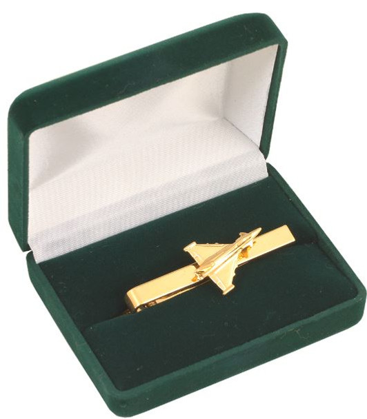 CL011TB | Clivedon Collection Tie Bars | EUROFIGHTER Typhoon 22ct Gold plated tie bar