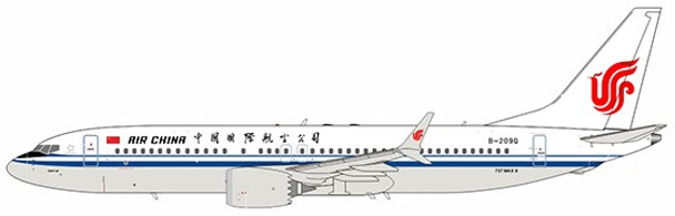 NG92002 | NG Models 1:200 | Boeing 737 MAX 8 Air China B-209Q | is due May 2024