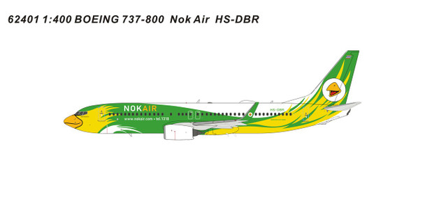 PM52401 | Panda 1:400 | Boeing 737-800 NokAir HS-DBR | is due June 2024