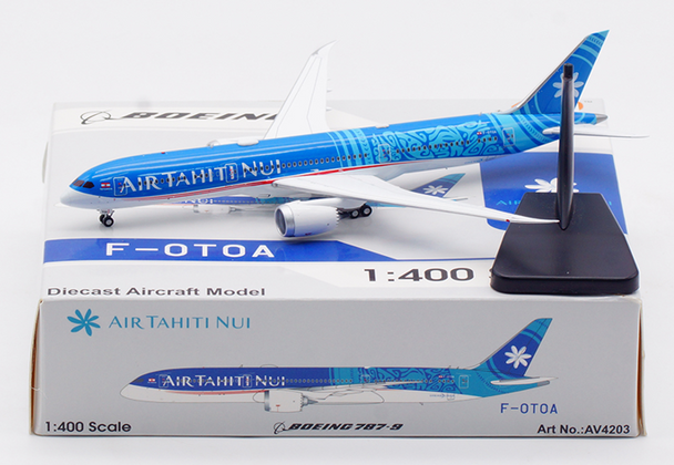 AV4203 | Aviation 400 1:400 | Boeing 787-9 Dreamliner Air Tahiti Nui F-OTOA | is due July 2024