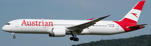 AV4206 | Aviation 400 1:400 | Boeing 787-9 Dreamliner Austrian Airlines OE-LPM | is due July 2024