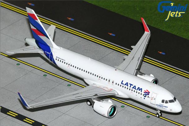 G2LAN1313 | Gemini200 1:200 | Airbus A320NEO LATAM AIRLINES CC-BHG | is due August 2024