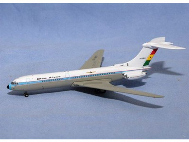 JX416 | Jet-x 1:400 | Vickers VC-10 Ghana Airways 'Blue Cheatline' (Small Black Titles) 9G-ABO
