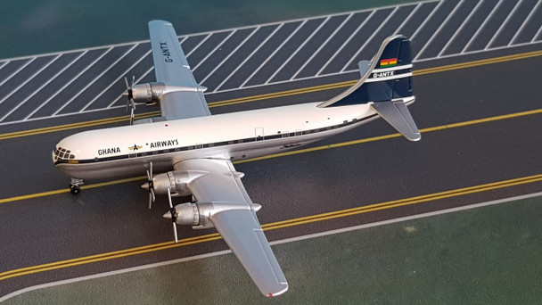 ACGANTX Aero Classics 1:400 Boeing 377 Stratocruiser Ghana Airways 'Final Colours' G-ANTX