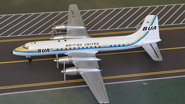 ACGANCD Aero Classics 1:400 Bristol Britannia 307 BUA British United G-ANCD