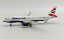 ARDBA86 | ARD Models 1:200 | Airbus A320 British Airways G-EUYR, 'oneworld' | is due: March 2024 (re-stock)