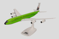 614009 | Herpa Snap-Fit (Wooster) 1:144 | Boeing 707-320 Braniff International - Solid lime green – N7097 | is due: June 2024