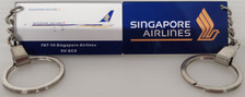 AKR014 | Key Rings | Acrylic Keyring - Singapore Airlines Boeing 787-10 9V-SCS