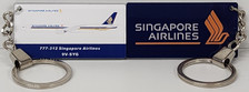 AKR021 | Key Rings | Acrylic Keyring - Singapore Airlines Boeing 777-312 9V-SYG