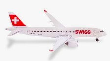 532877-001 | Herpa Wings 1:500 | Airbus A220-300 Swiss International Air Lines HB-JCU Davos | is due: May 2024