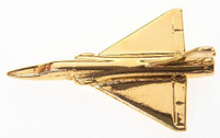 CL064 | Pin Badges | MIRAGE 2000 22ct Gold plated pin badge