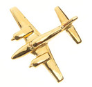 CL070 | Clivedon Collection Pin Badges | PIPER Navajo 22ct Gold plated pin badge