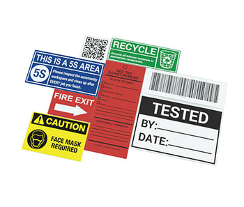Asset Tagging Label Samples