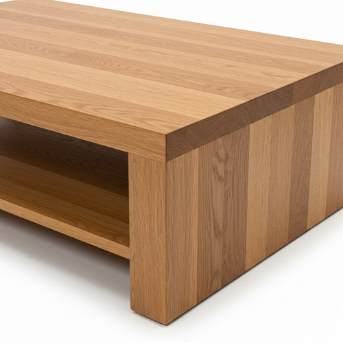 Solid Oak Coffee Table