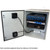 Altelix 28x24x24 Steel Weatherproof NEMA Enclosure with 19" Wide 8U Adjustable Rack Frame, Dual Door Mounted Cooling Fans, Dual 120 VAC Duplex Outlets and Power Cord
